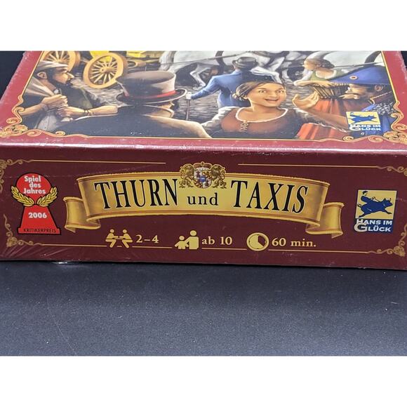Thurn And Taxis Board Game German New SEALED Postal Mail Route Hans Im Gluck - Picture 16 of 16